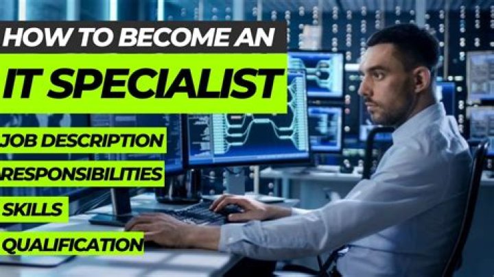 What does a technical specialist do?