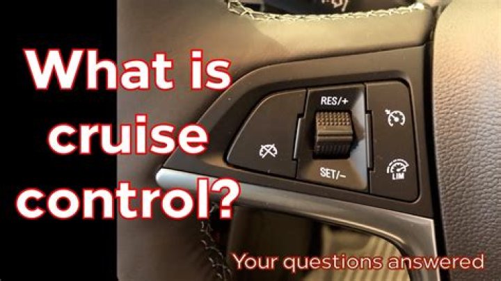 What does cruise control light mean