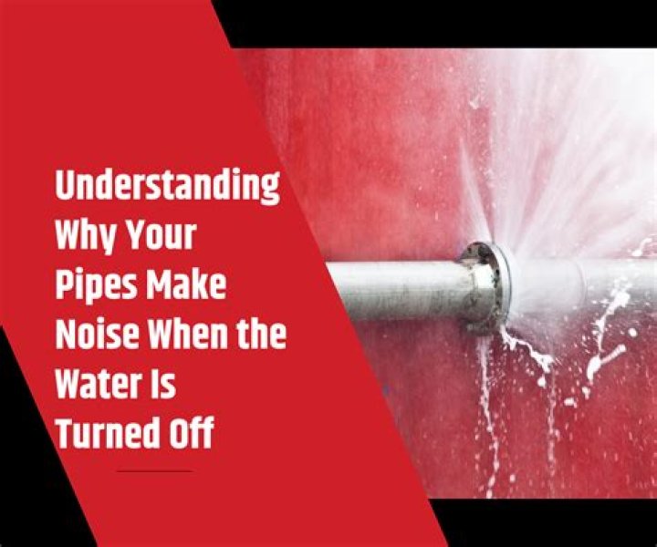 What does it mean when water comes out your pipes?