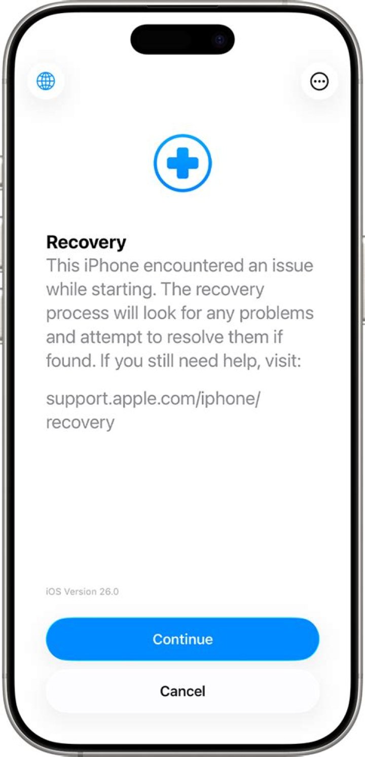 What does search and recovery mean