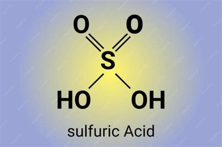 What does sulfuric acid do to sugar