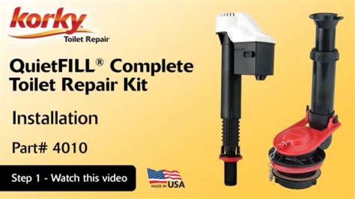 What does the Korky complete toilet repair kit do?