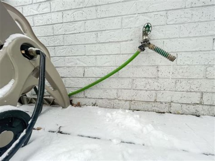 What happens if your outdoor faucet freezes?