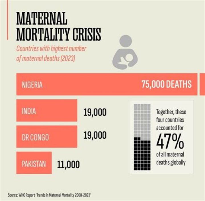What is a high maternal mortality rate