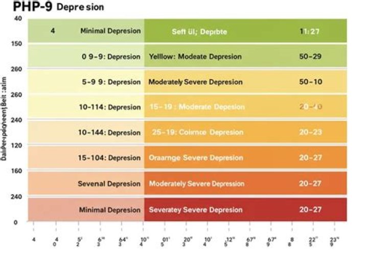 What is a PHQ 9 score