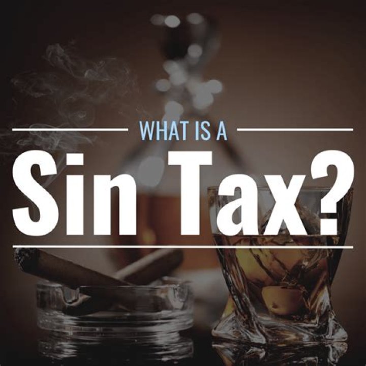 What is a sin tax quizlet