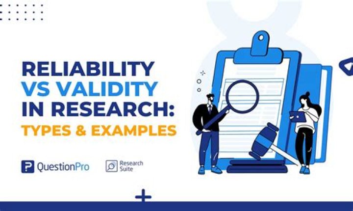 What is an example of validity in research