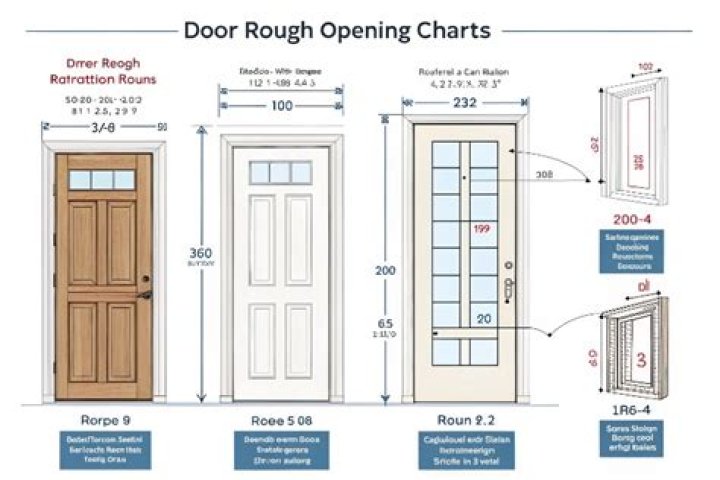 What is door rough opening
