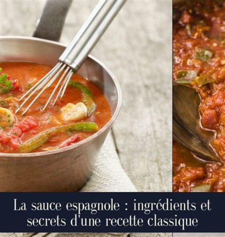 What is Espagnole sauce made of