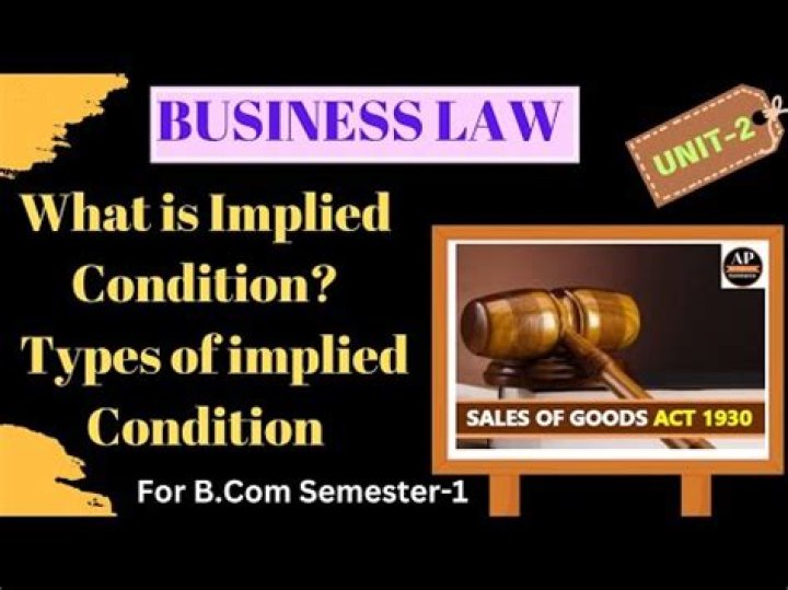 What is implied condition