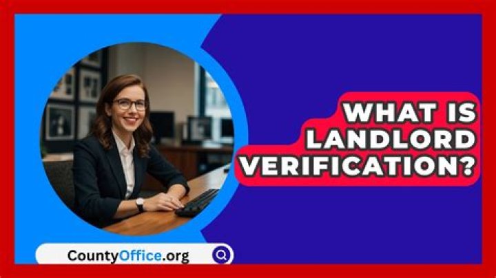 What is landlord verification
