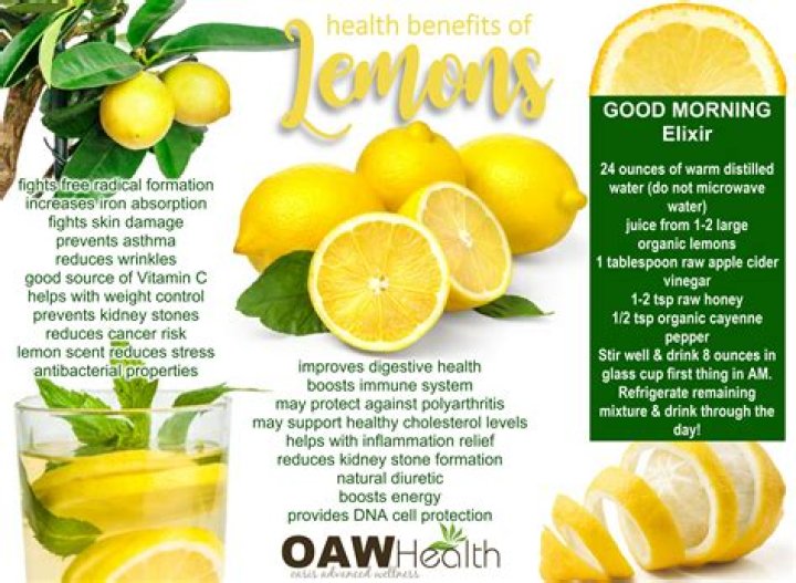 What is lemon good for