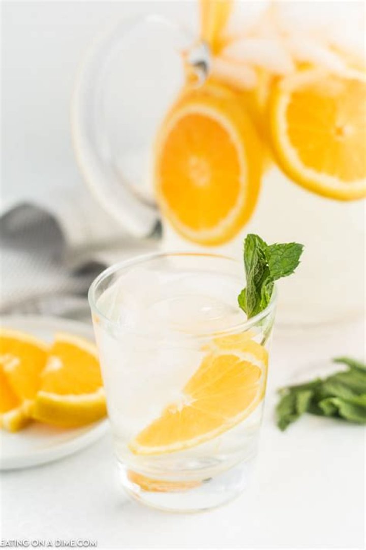 What is orange water good for