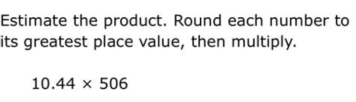 What is rounding to the greatest place value