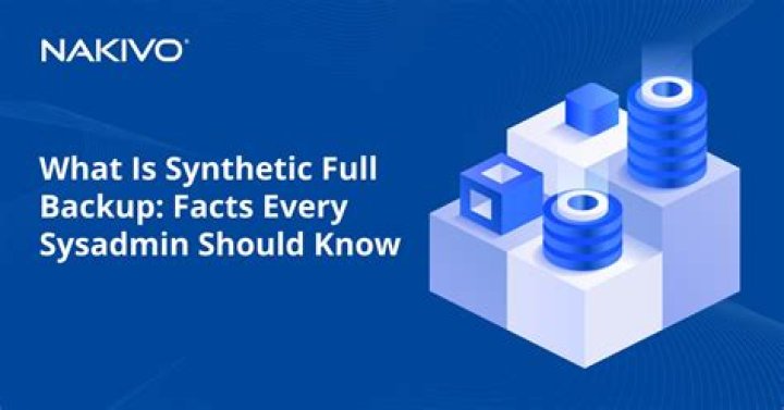 What is synthetic backup