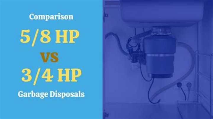 What is the best 3/4 HP garbage disposal