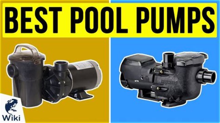 What is the best pool pump