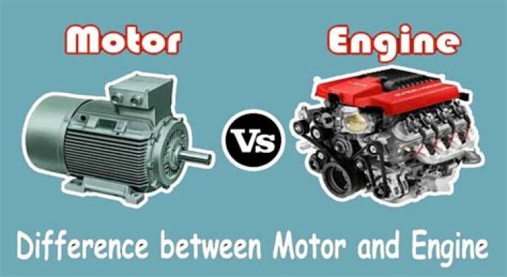 What is the difference between a car motor and a boat motor