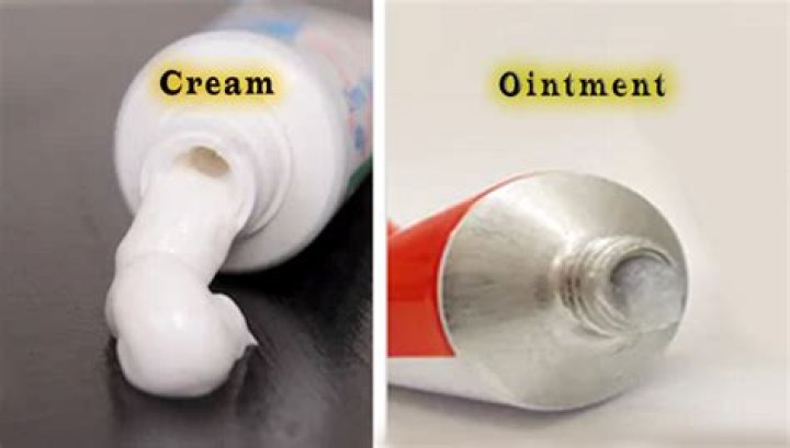 What is the difference between gel cream and ointment