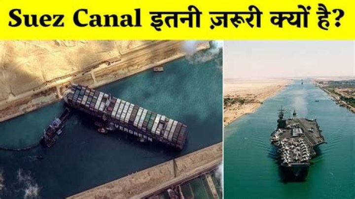 What is the importance of Suez Canal