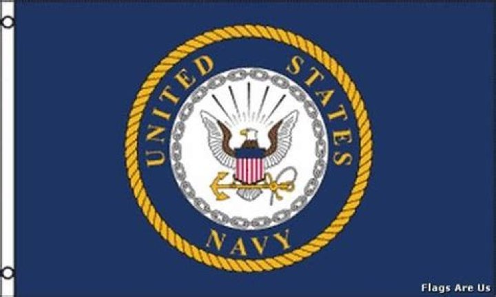 What is the official US Navy flag