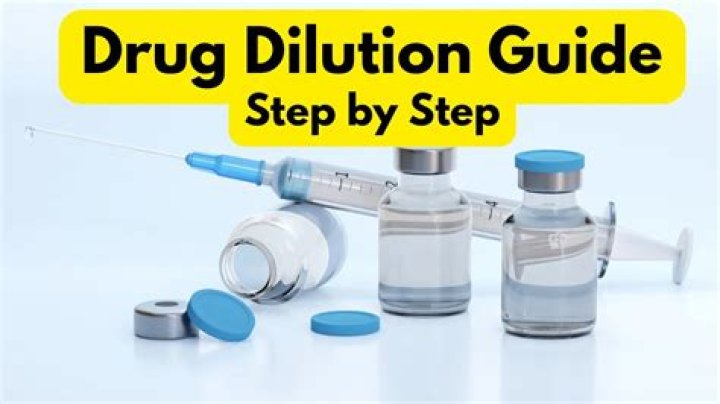 What is the purpose of diluting an IV medication