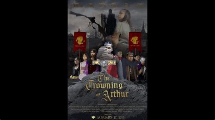 What is the theme of the crowning of Arthur