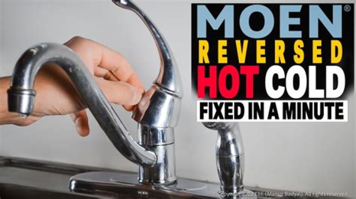 What should I do if my hot water faucet is leaking?