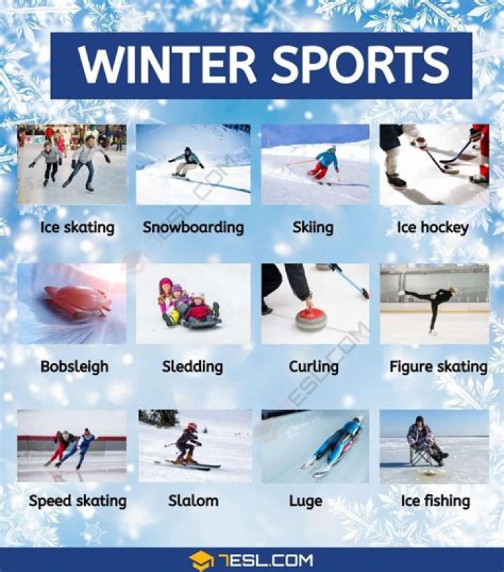 What sports do you play in the winter