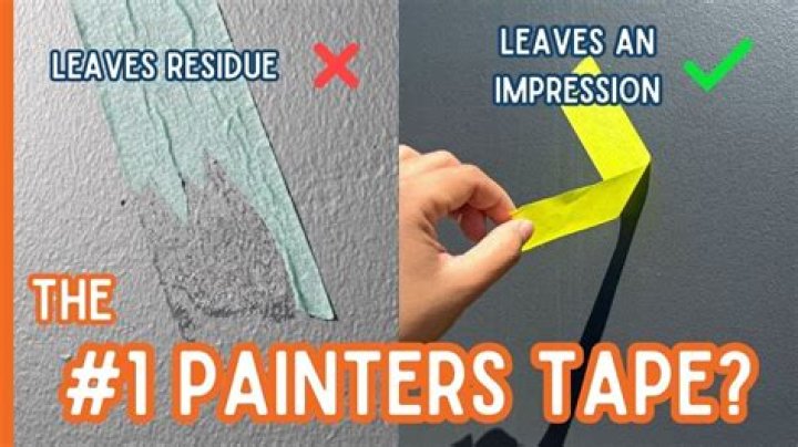 What tape doesnt leave residue