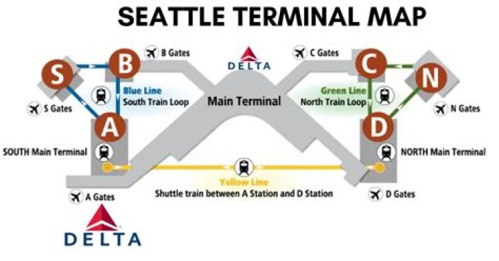 What terminal is Delta in Seattle