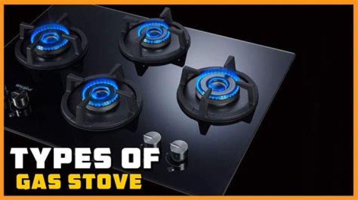 What type of gas is used for a gas stove?