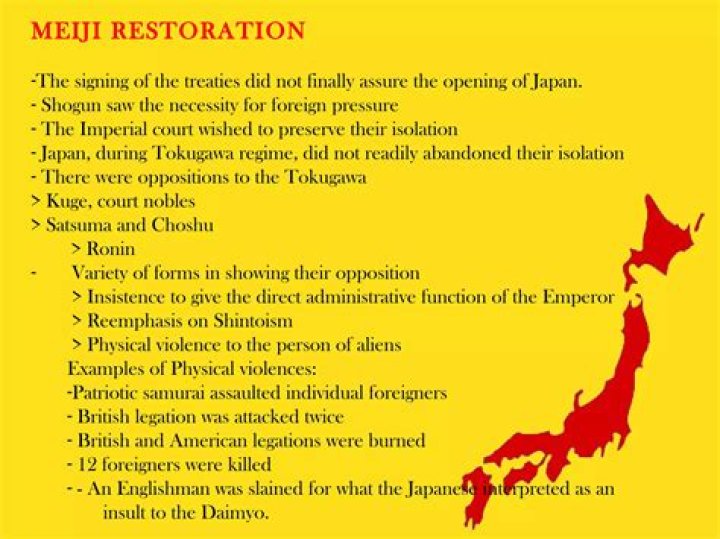 What type of government did Japan have after the Meiji Restoration