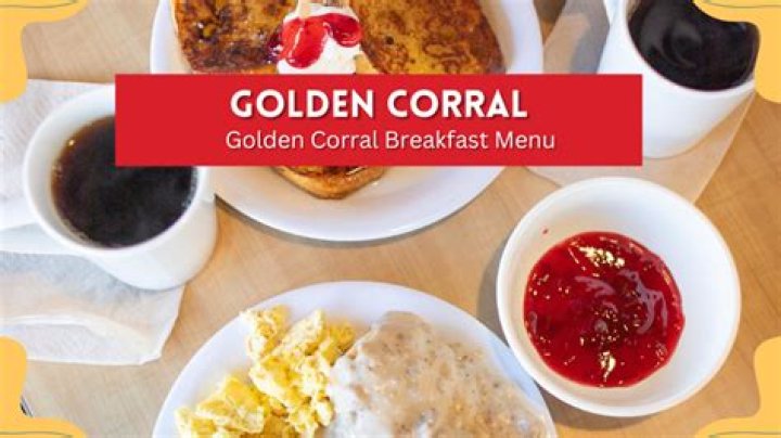 Whats on the brunch menu at golden corral