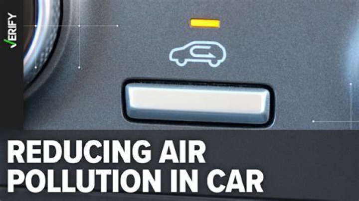 When should I use the recirculation button in my car