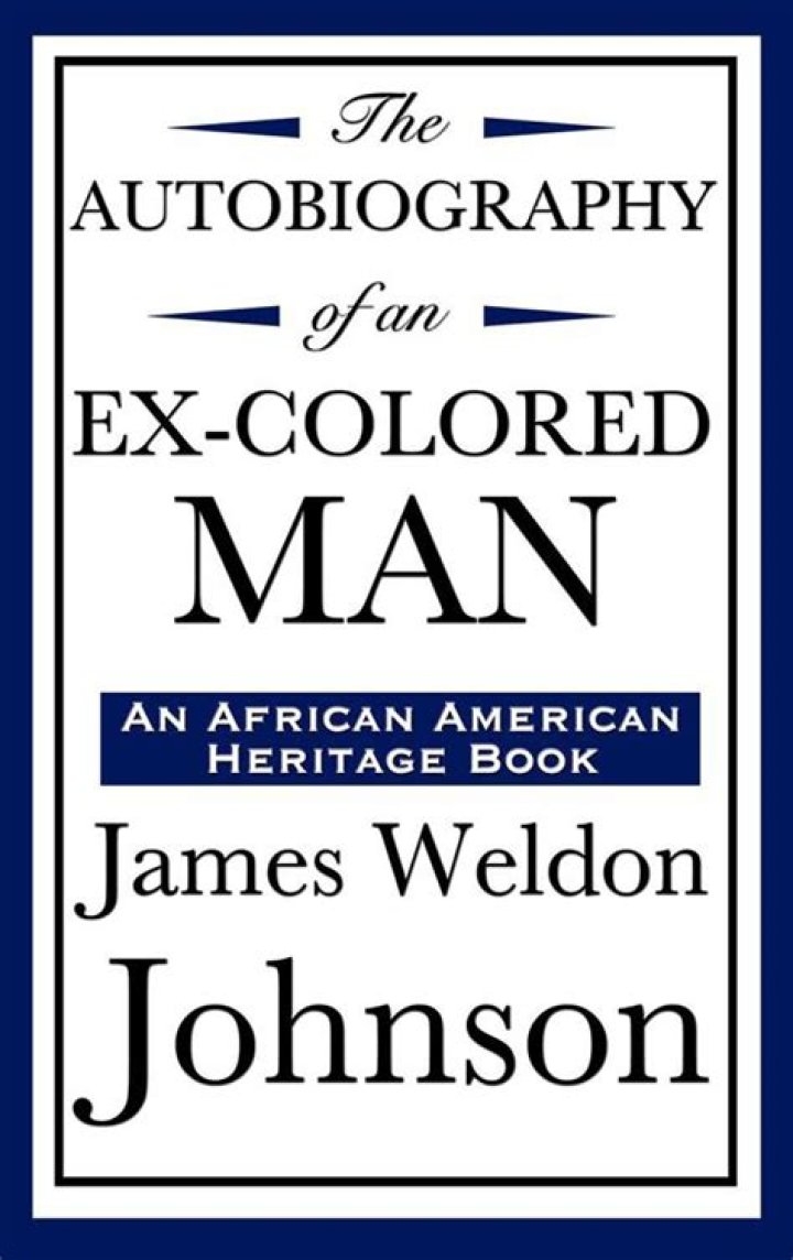 When was The Autobiography of an Ex colored man published