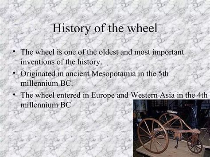 When was the wheel invented in China