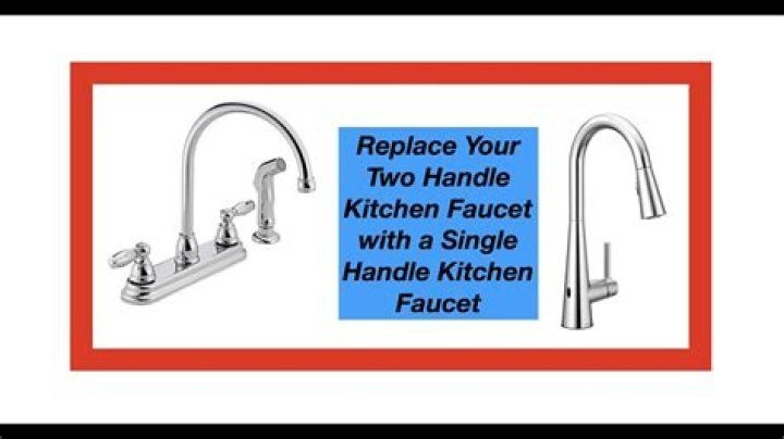 Where are the set screws on a double handle faucet?
