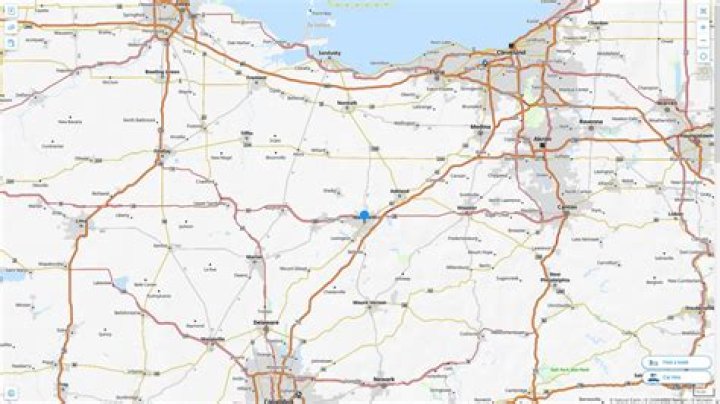 Where Is Mansfield Ohio On The Map