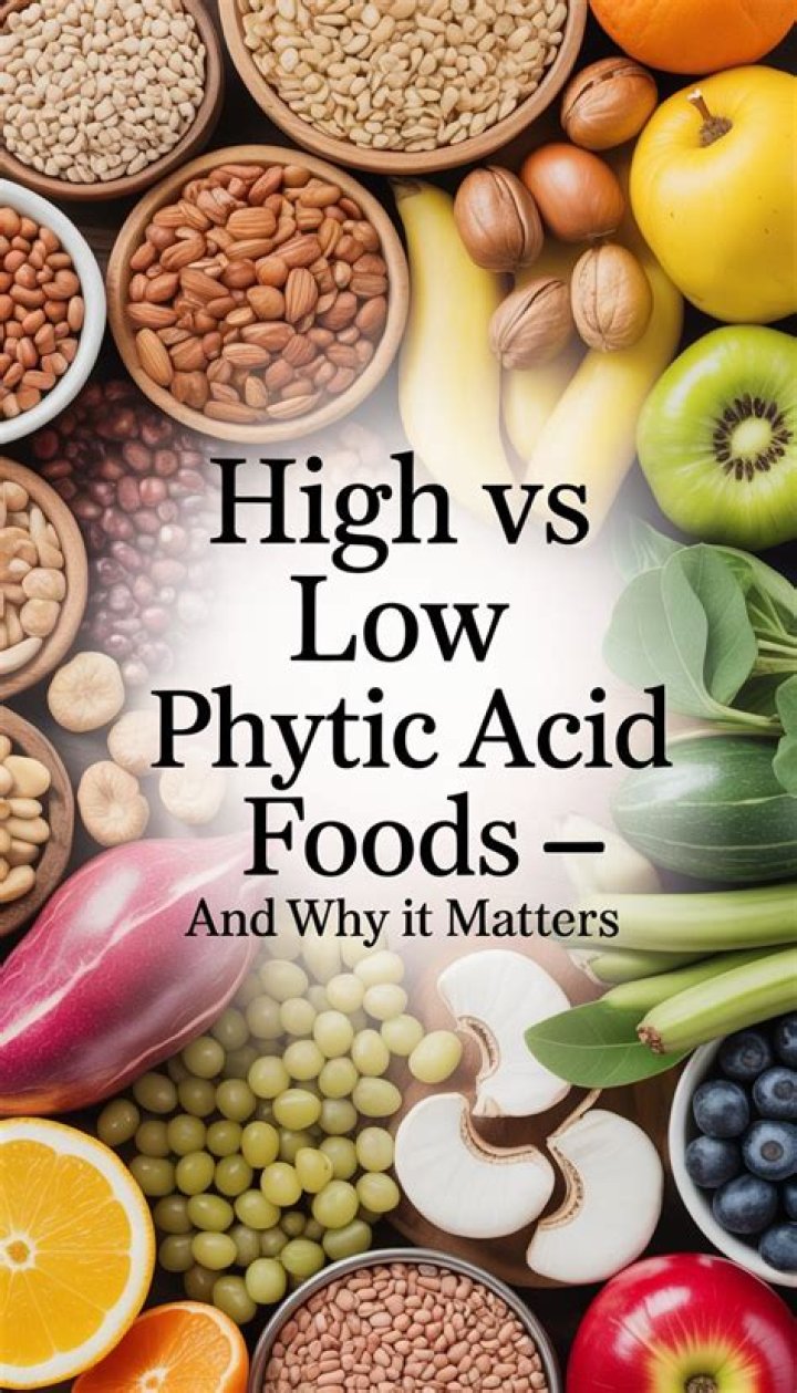 Which foods contain oxalic and phytic acids