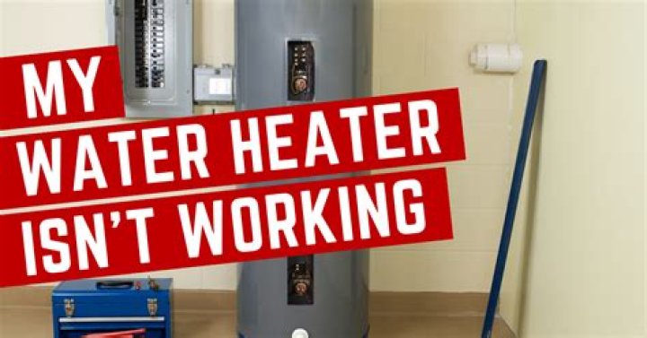 Why did my water heater just stop working?