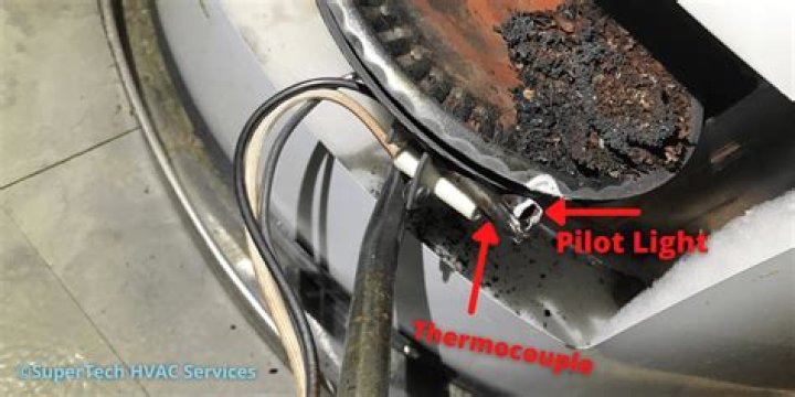 Why does a pilot light go out?