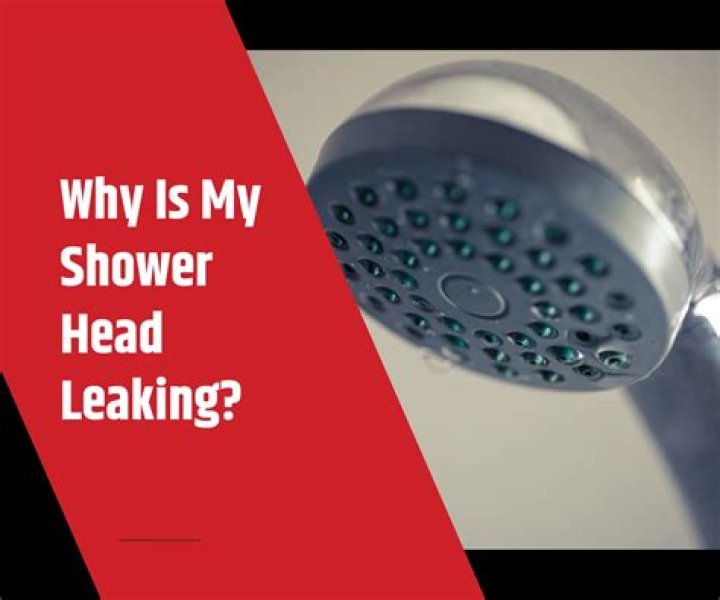 Why does my shower head leak when the bath faucet is running?