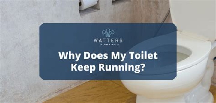 Why does my toilet keep making water sounds?