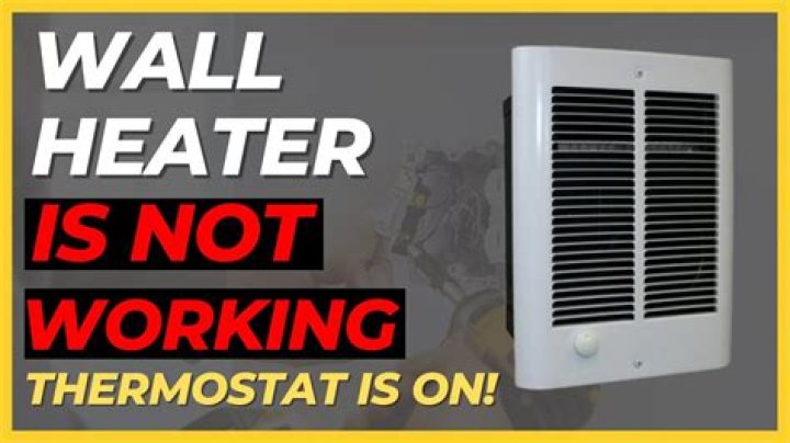 Why does my wall heater not turn on?