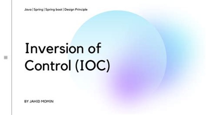 Why is it called inversion of control