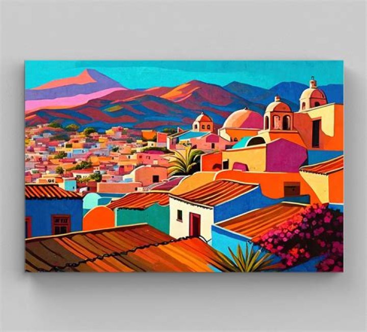 Why is Mexican art so colorful