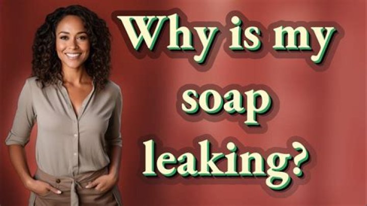 Why is my soap pump leaking?
