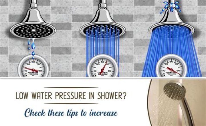 Why is there no cold water pressure in my shower?